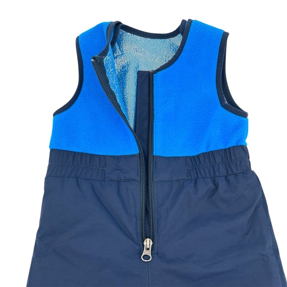 Columbia Baby Boys’ Two Tone Blue Omni-Heat Buga Bib Snow Bibs Size 12-18 Months - Picture 6 of 12